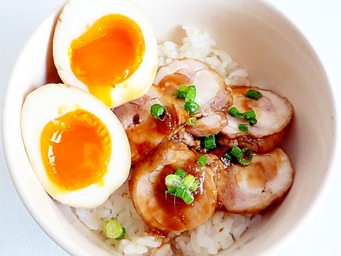 鶏チャーシュー丼